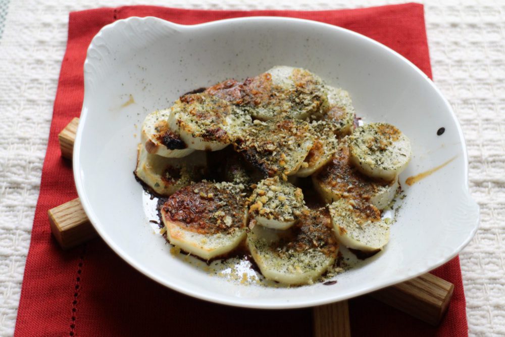 里芋の大葉茶焼き大葉レシピ