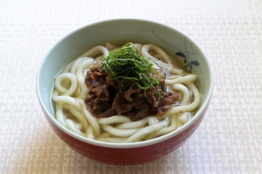 大葉肉みそうどん大葉レシピ