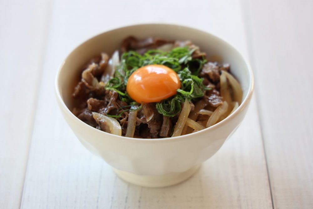 大葉ドレッシング牛丼　大葉レシピ