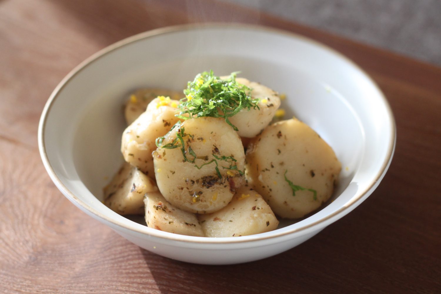 大葉ドレッシングで煮る里芋おかか煮