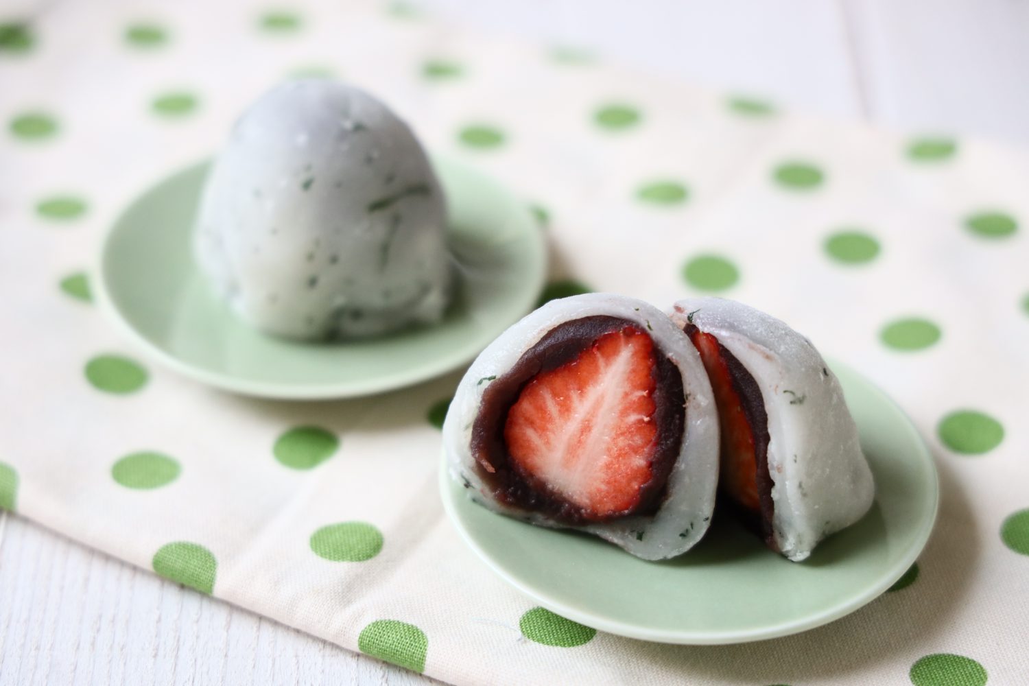 大葉いちご大福