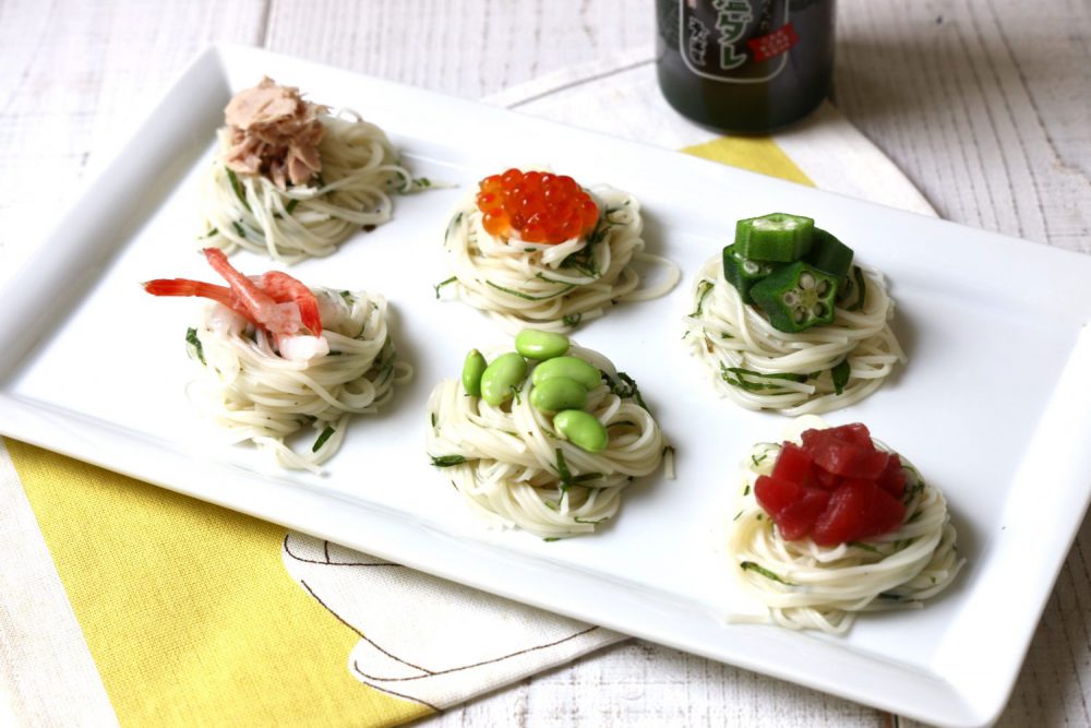 大葉パーティそうめん