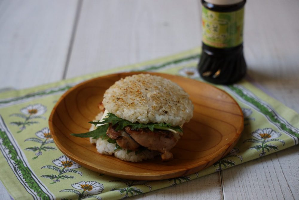 照り焼きチキン大葉ライスバーガー